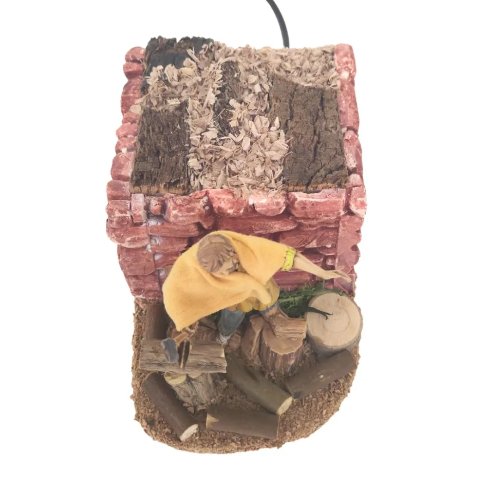Animated 10 cm PVC Landi Woodcutter