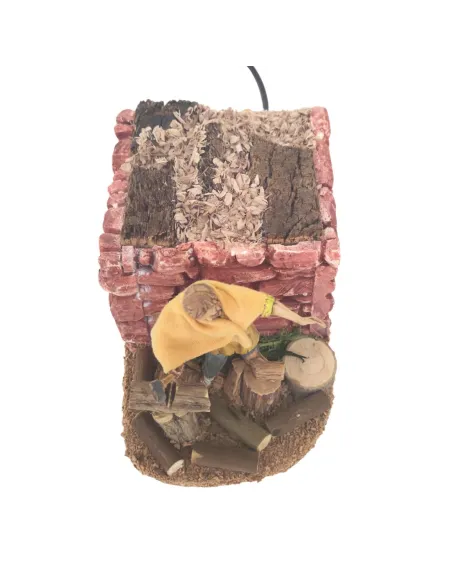 Animated 10 cm PVC Landi Woodcutter