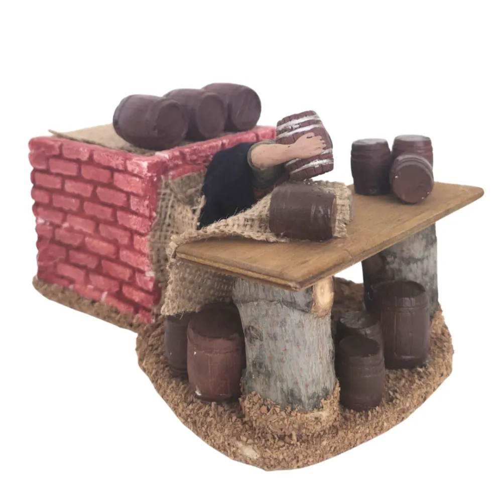 Animated 10 cm PVC Oliver Barrel Seller