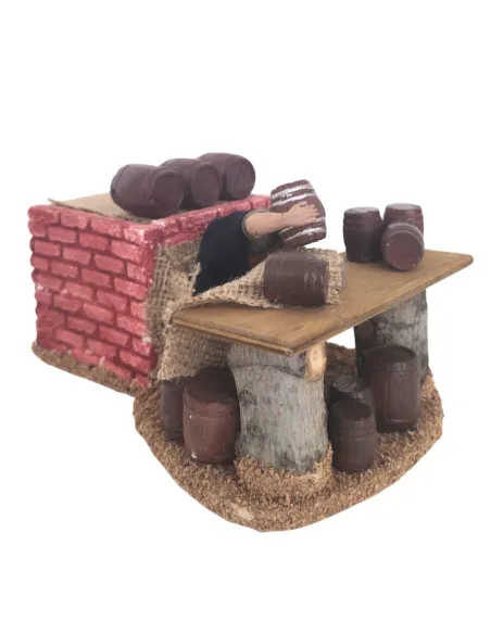 Animated 10 cm PVC Oliver Barrel Seller