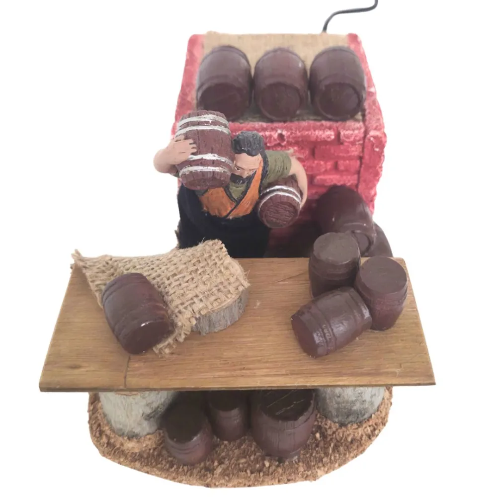 Animated 10 cm PVC Oliver Barrel Seller