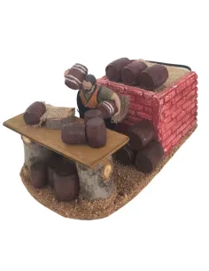Animated 10 cm PVC Oliver Barrel Seller