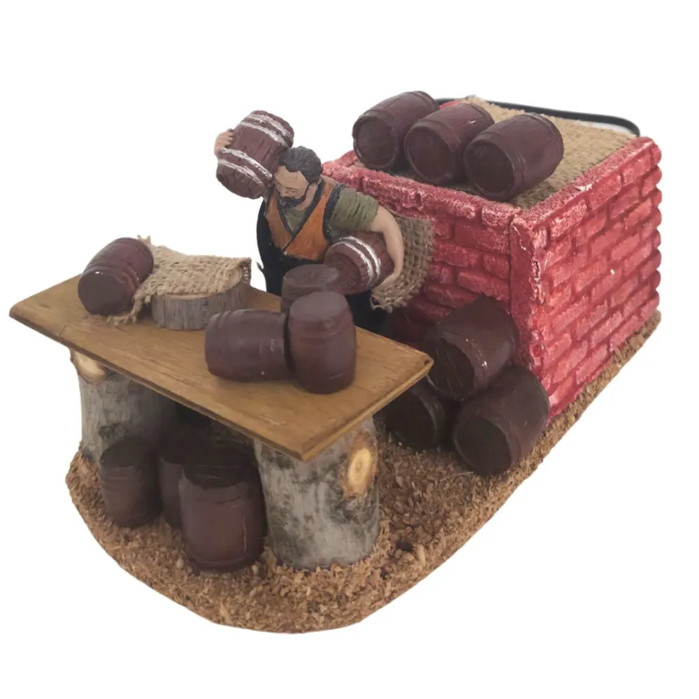 Animated 10 cm PVC Oliver Barrel Seller