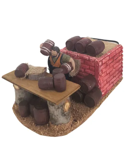 Animated 10 cm PVC Oliver Barrel Seller