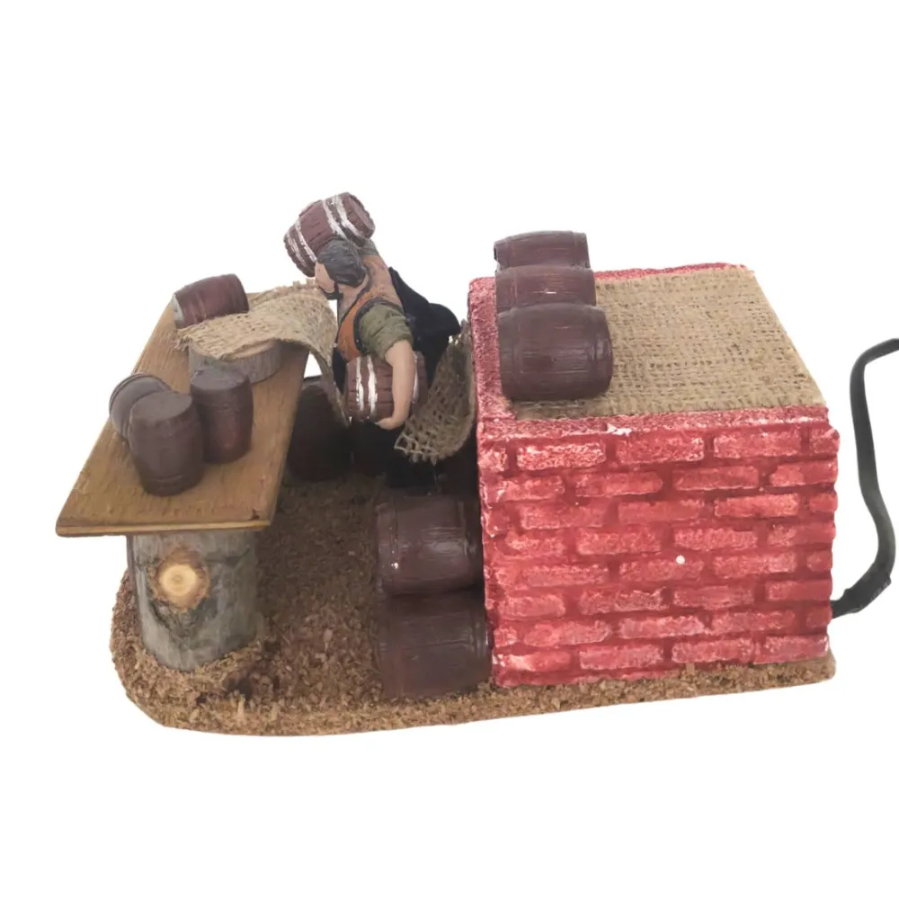 Animated 10 cm PVC Oliver Barrel Seller