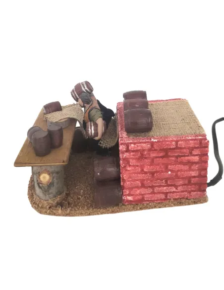 Animated 10 cm PVC Oliver Barrel Seller