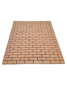 Vertical Resin Brick Wall or Floor Panel for 30 cm Nativity Figure
