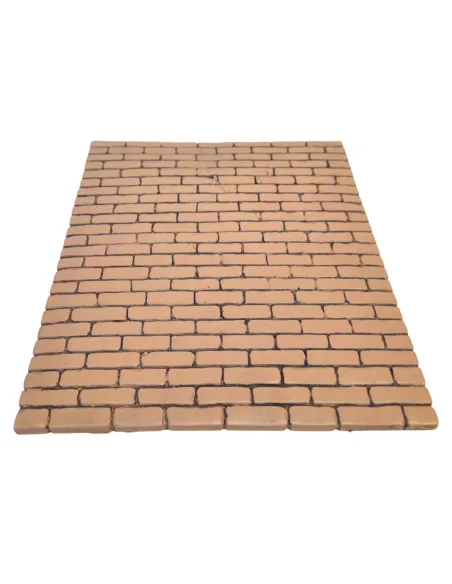 Vertical Resin Brick Wall or Floor Panel for 30 cm Nativity Figure