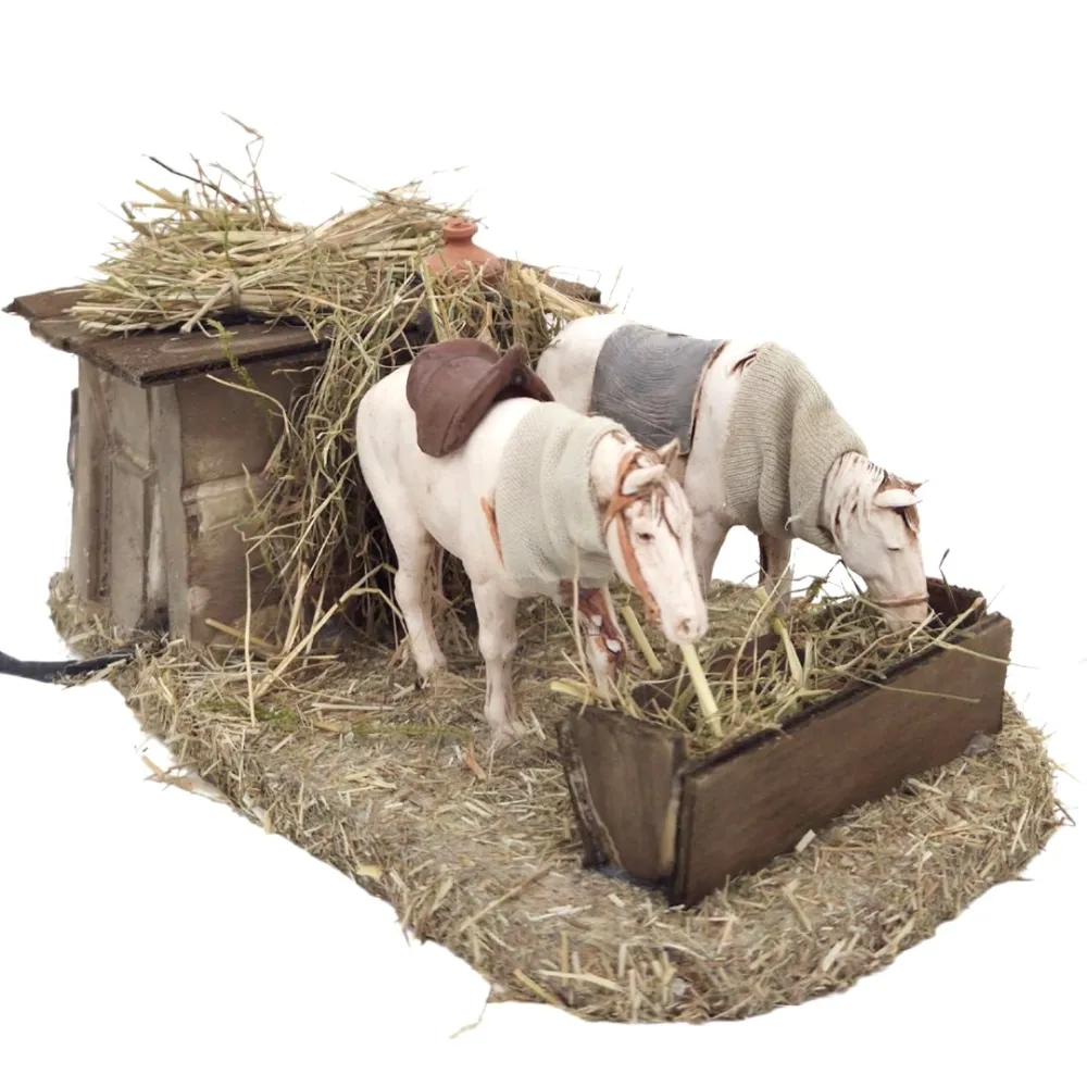Cavalli Landi in movimento per statue 8-10 cm