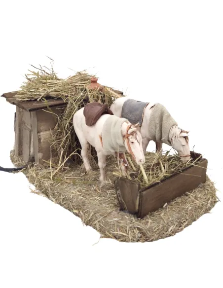 Cavalli Landi in movimento per statue 8-10 cm