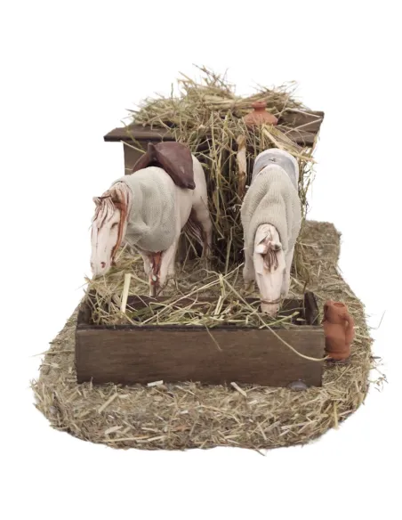 Animated Landi Horses, for 8–10 cm Nativity Figures