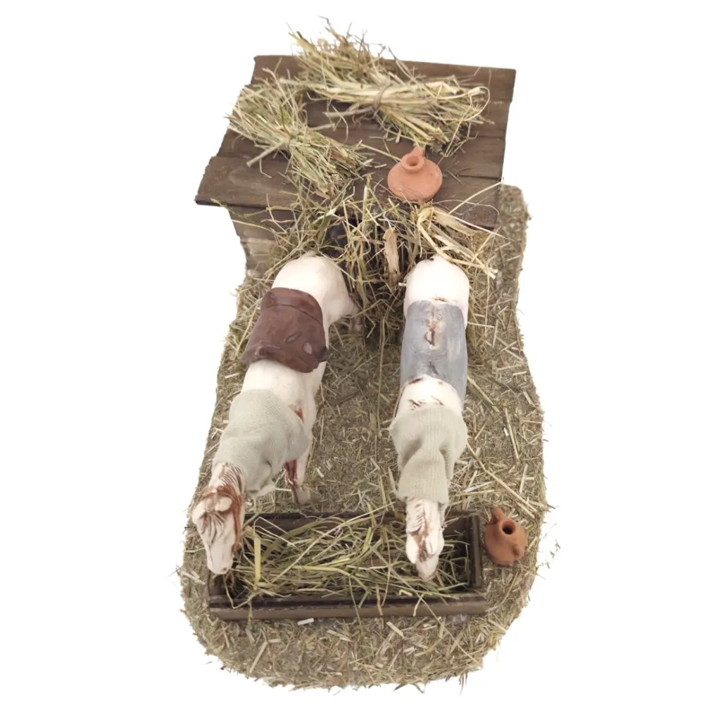 Cavalli Landi in movimento per statue 8-10 cm