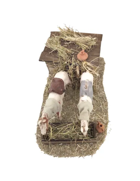 Animated Landi Horses, for 8–10 cm Nativity Figures