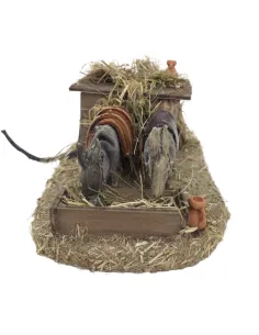 Animated PVC Landi Donkeys for 8–10 cm Nativity Figures 2