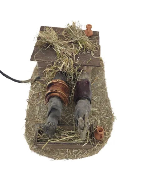 Animated PVC Landi Donkeys for 8–10 cm Nativity Figures