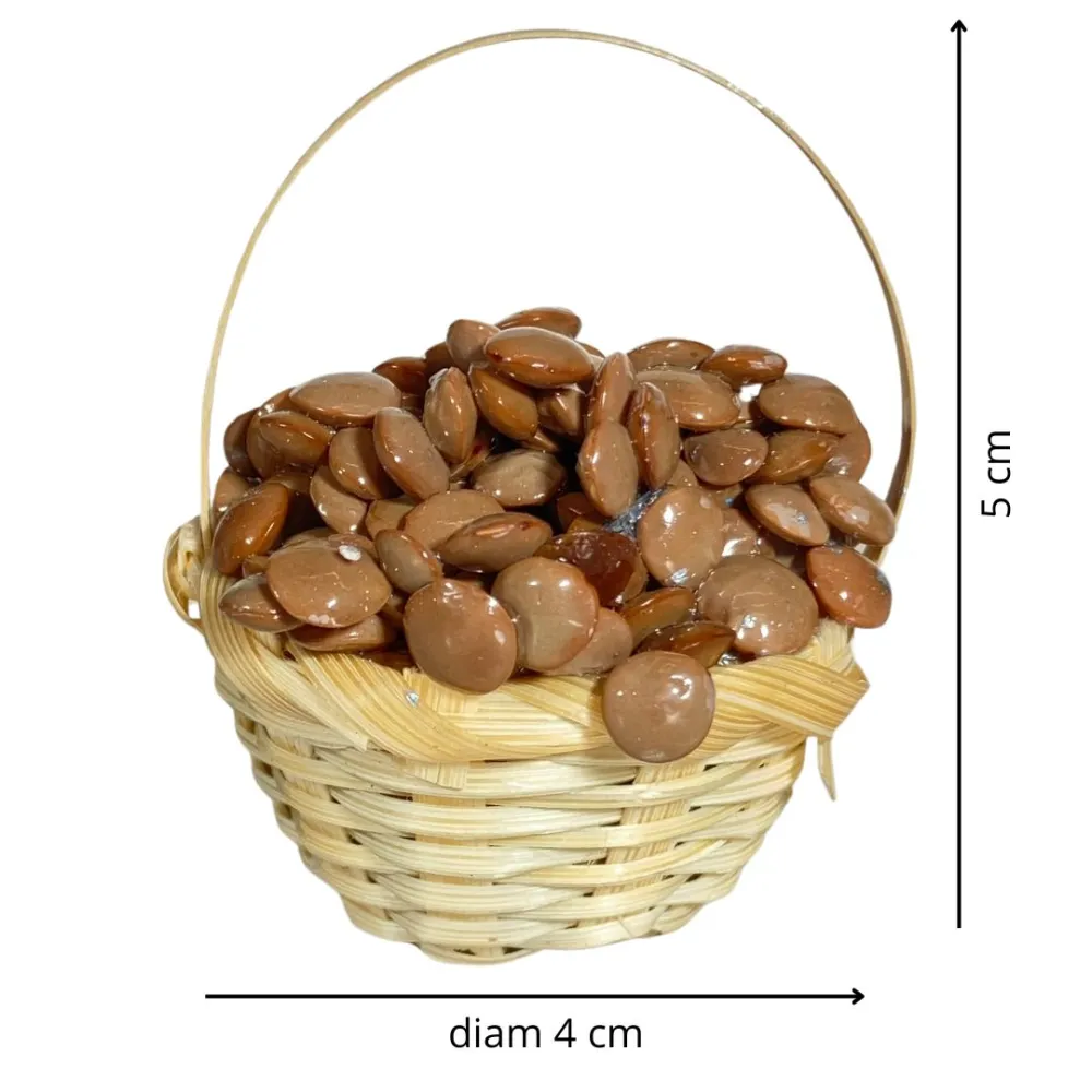 Basket with Legumes for 20–25 cm Nativity Figures