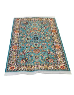 Turquoise Persian Rug 10×15,5 cm for 20–30 cm Nativity Figures 2