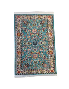 Turquoise Persian Rug 10×15,5 cm for 20–30 cm Nativity Figures