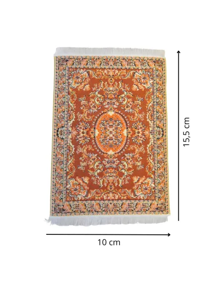 Tappeto arancione 10x15,5 per statue da 20-30 cm
