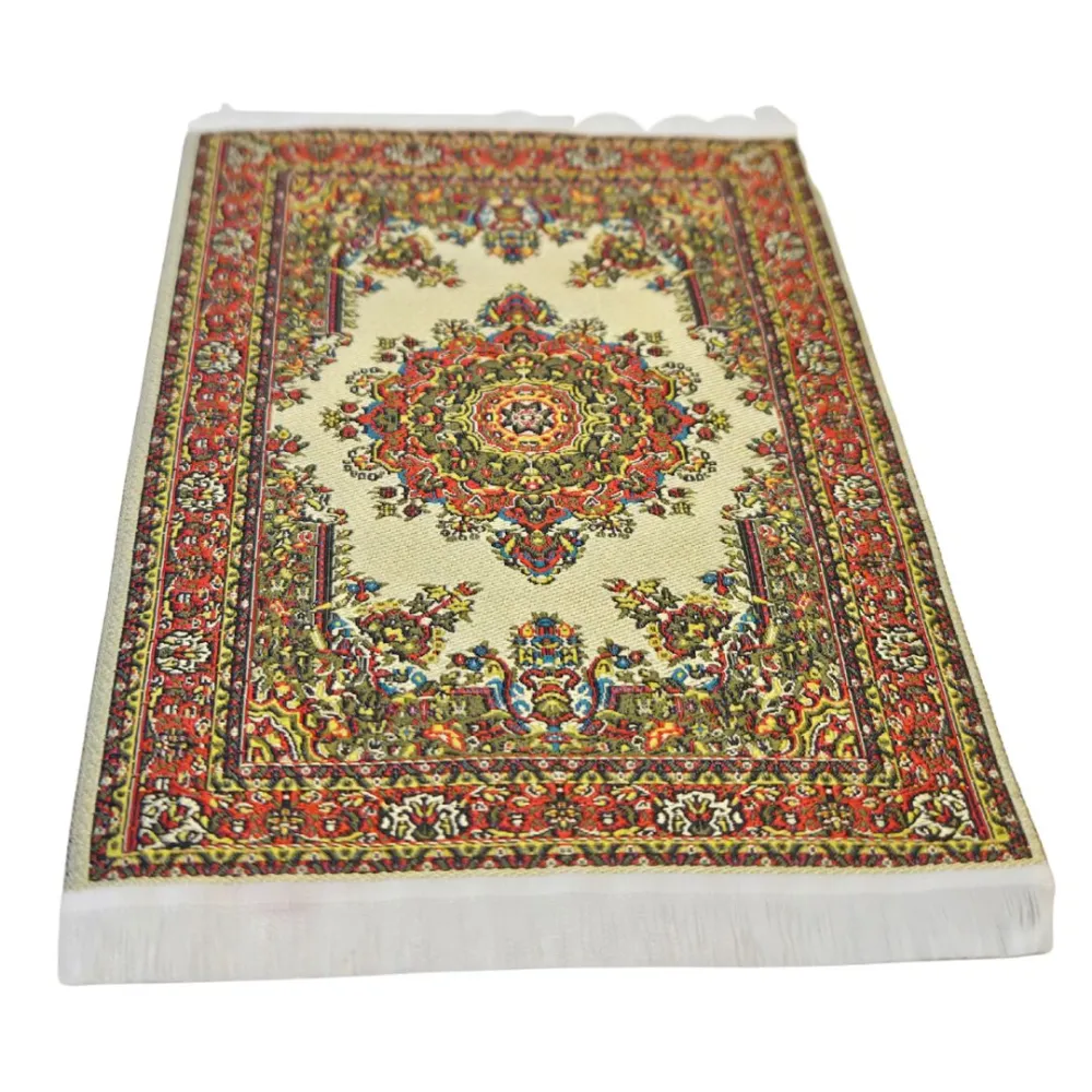 Tappeto persiano con decorazioni 10x15,5 per statue da 20 a 30 cm