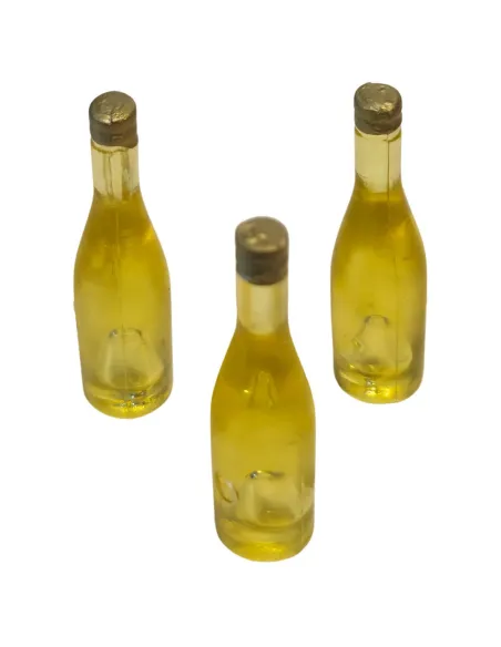 Set of 3 Amber Bottles, for 30 cm Nativity Figures