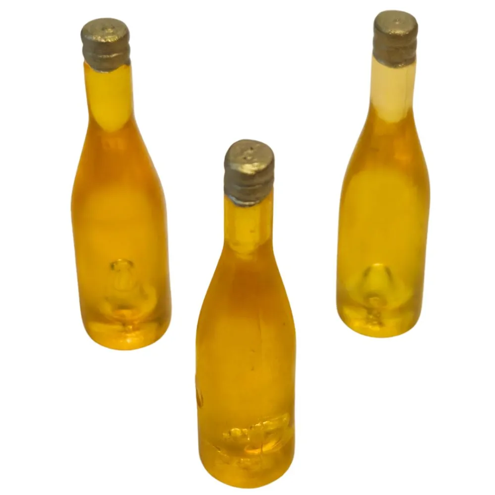 Set of 3 Ochre PVC Bottles for 30 cm Nativity Figures