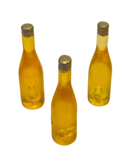 Set of 3 Ochre PVC Bottles for 30 cm Nativity Figures