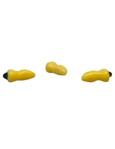 Set 3 peperoni gialli per statue da 15-20 cm 2