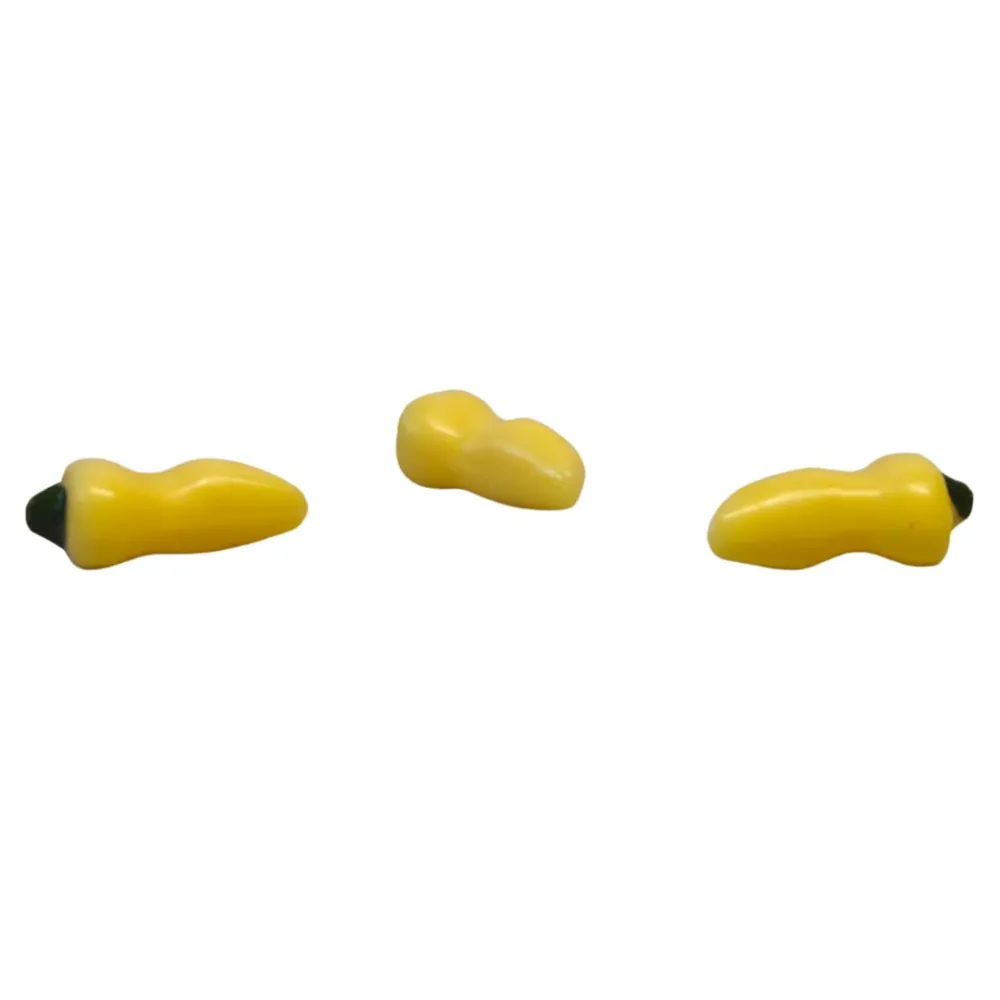 Set of 3 Yellow Peppers, for 15–20 cm Nativity Figures
