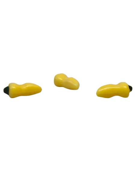 Set of 3 Yellow Peppers, for 15–20 cm Nativity Figures