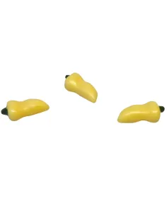 Set of 3 Yellow Peppers, for 15–20 cm Nativity Figures