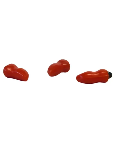 Set of 3 Red Peppers, for 15–20 cm Nativity Figures