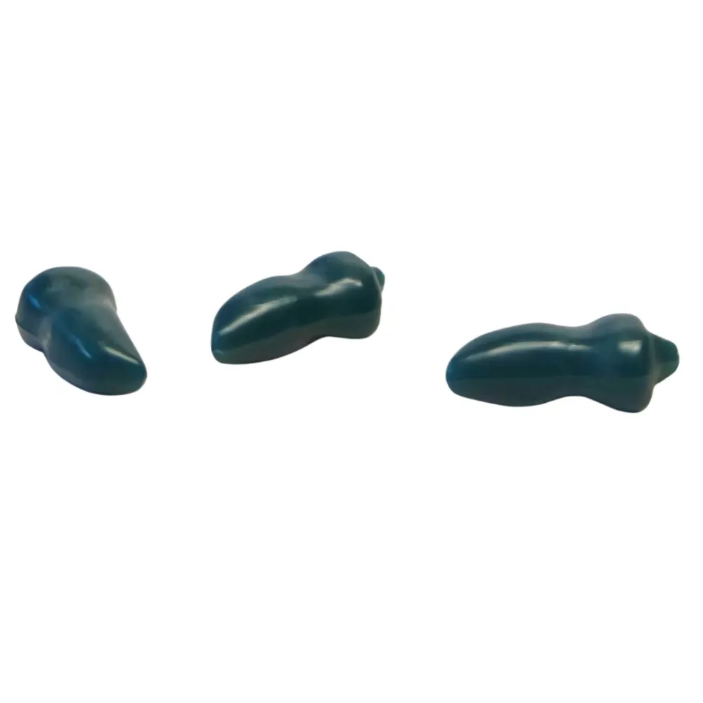 Set 3 peperoni verdi per statue da 15-20 cm