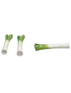 Set of 3 Resin Leeks for 15–20 cm Nativity Figures 2