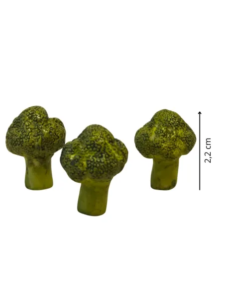 Set of 3 Broccoli, for 15–20 cm Nativity Figures