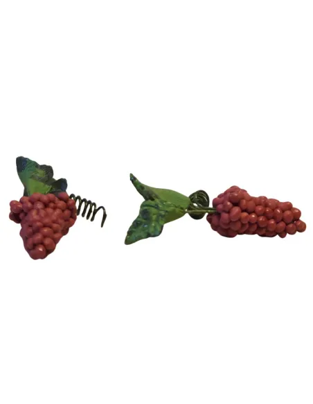 Set 2 grappoli uva rossa per statue da 15-20 cm