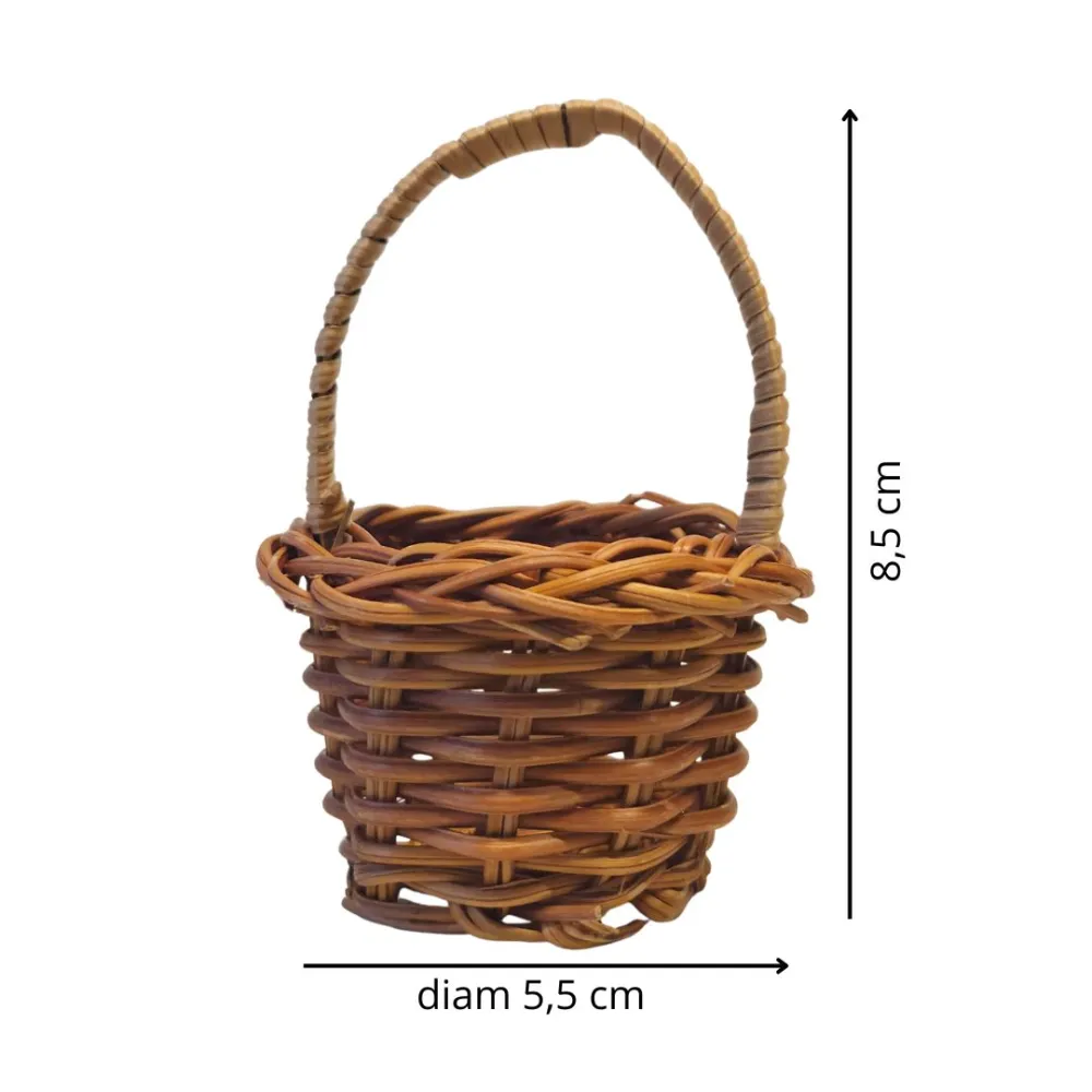 Basket with Handle, for 25–30 cm Nativity Figures