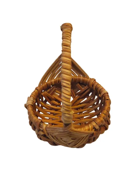 Cesto ovale con manico grande per statue da 25-30 cm