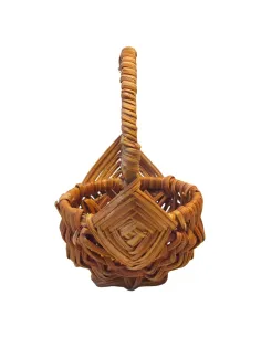 Oval Basket with Large Handle, for 25–30 cm Nativity Figures