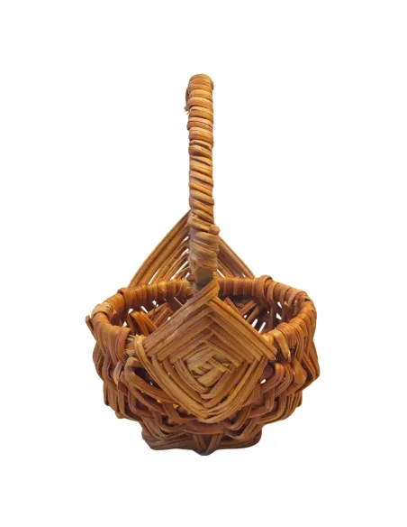 Oval Basket with Large Handle, for 25–30 cm Nativity Figures
