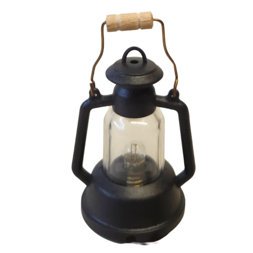 Lanterna ad olio in pvc con lampada 12 volt per statue da 30 cm
