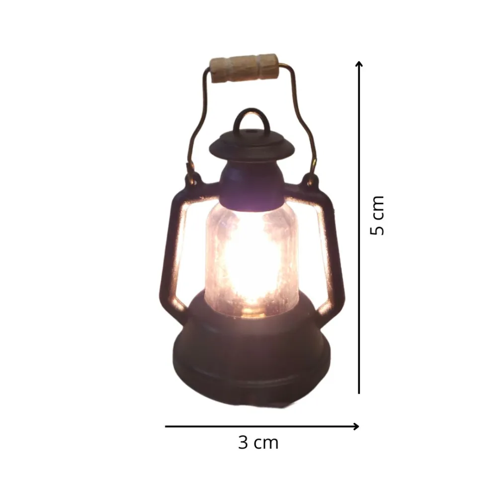 12-Volt PVC Oil Lantern, for 30 cm Nativity Figures