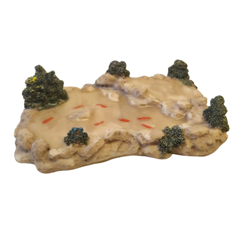 Resin Pond with Fish, for 10–12 cm Nativity Figures