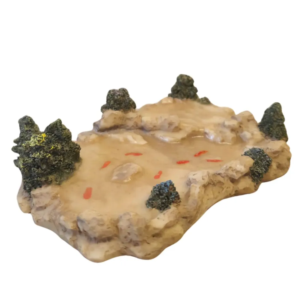 Resin Pond with Fish, for 10–12 cm Nativity Figures