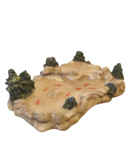 Resin Pond with Fish, for 10–12 cm Nativity Figures