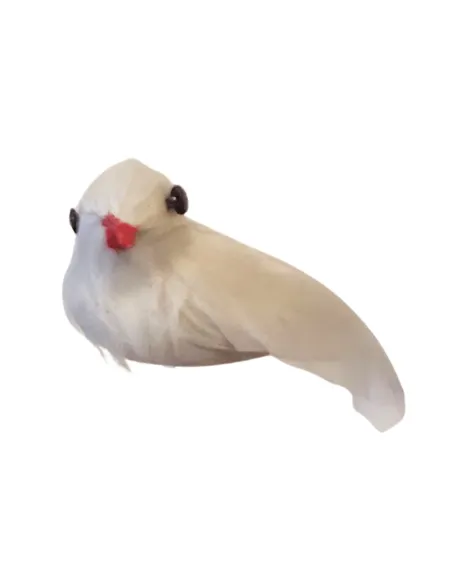 Dove with Real Feathers, for 25–30 cm Nativity Figures