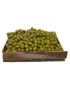 Wooden Crate with Green Olives, for 25–30 cm Nativity Figures 2
