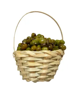 Basket with Green Olives for 20–25 cm Nativity Figures 2