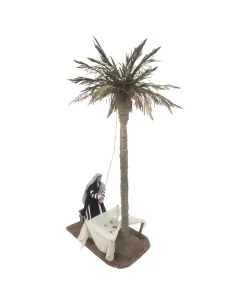 Abbattitore di datteri 30 cm con palma altezza 80 cm in movimento 2