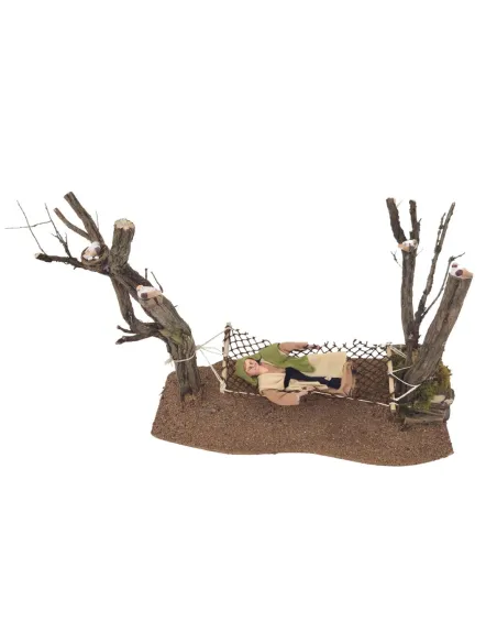 Animated Child on Hammock for 30 cm Nativity Figures